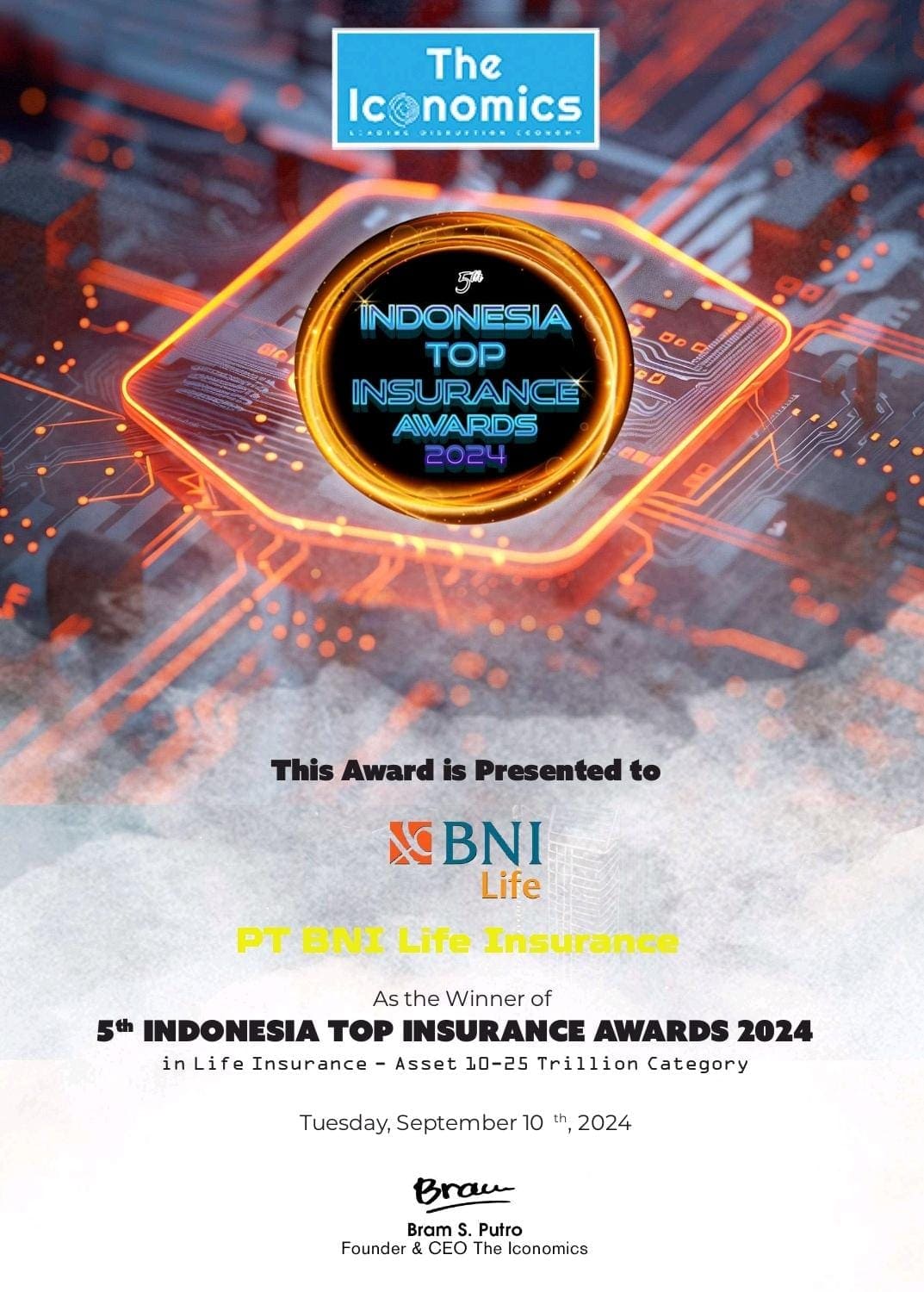 5th Indonesia Top Insurance Awards 2024