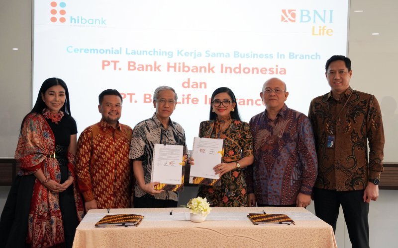 BNI Life Berkolaborasi dengan Hibank, Kerja Sama di Bisnis Bancassurance